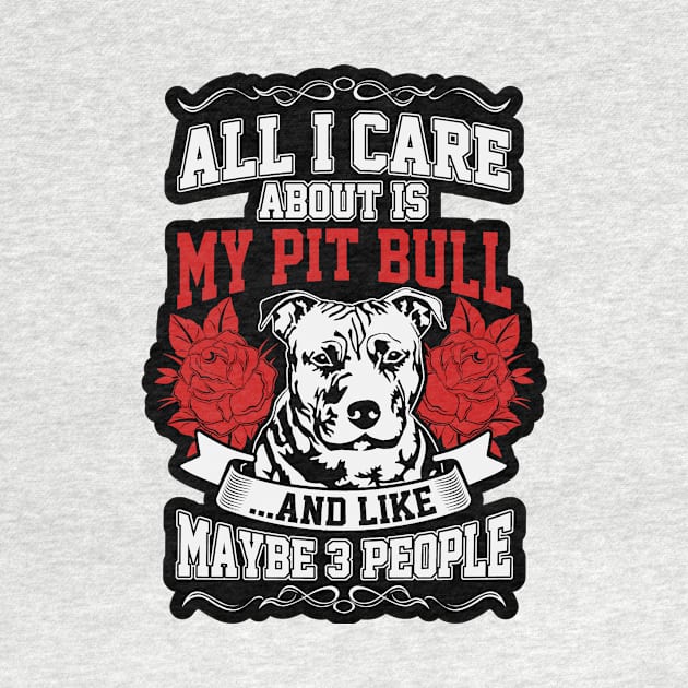 All I care about is my Pitbull by nikovega21